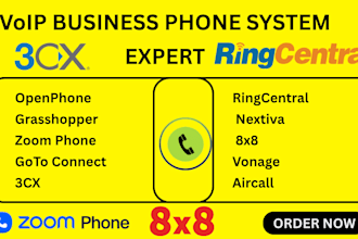 set up ringcentral nextiva voip business phone system IVR and call routing