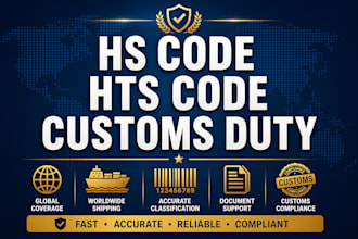 classify products with hs code tariff code customs duty