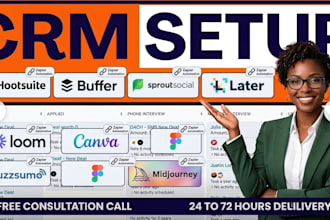 integrate openclaw hootsuite buffer sprout social later loom canva figma zapier