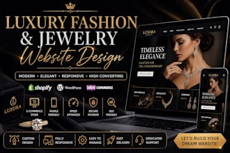 design jewelry website clothing website boutique website fashion wordpress