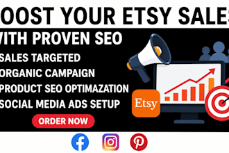 etsy shop promotion to increase etsy shop sales