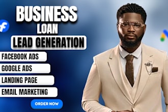 business loan leads mca leads sba loan business financing facebook google ads