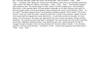 story writing, article writing, horror story writing