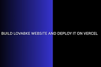 build lovable website and deploy it on vercel