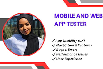 qa testing, app testing, website testing