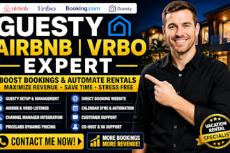 setup and manage your airbnb, vrbo, booking listings and sync with pms