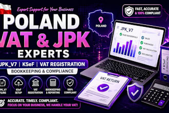 do poland vat jpk v7 filing, ksef, vat registration and bookkeeping