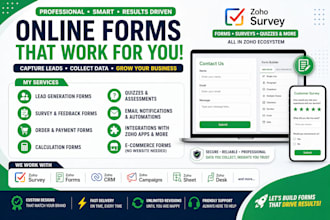 design high converting forms, surveys, and lead capture forms