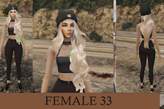 do gta 5 customized ped, fivem custom clothing, fivem custom ped, gta 5 clothing