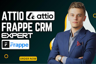 build a custom CRM or business system using attio or frappe