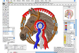 digitize image for embroidery digitizing logo, embroidery patch design, dst pes
