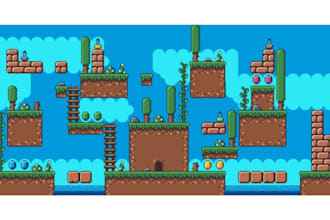 custom pixel art tileset rpg game map tilemap game environment pixel art scene