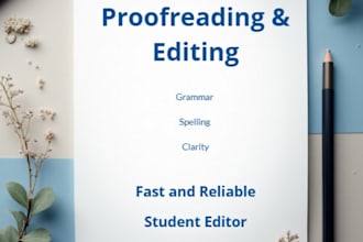 proofread and edit your essay for grammar and structure