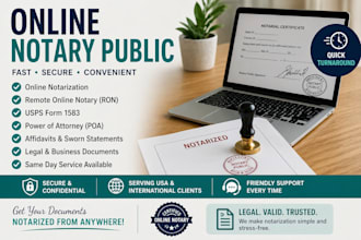 notarize usps form 1583 online same day by certified online notary