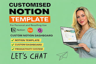 do notion template custom dashboard productivity system notion setup workflow