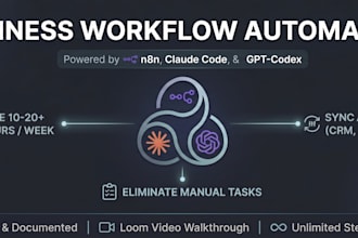 build your business workflow automation using claude, codex, or n8n
