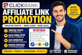 promote your clickbank affiliate link with targeted affiliate marketing strategy