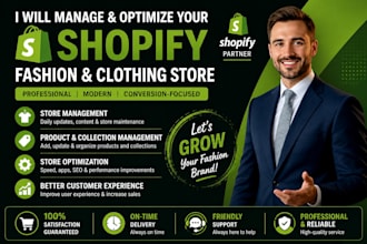 manage your shopify fashion boutique and optimize performance