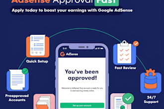 get google adsense approval fast, preapproved accounts