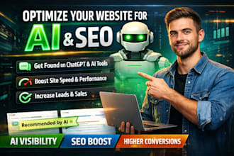 optimize website for ai visibility SEO and conversions