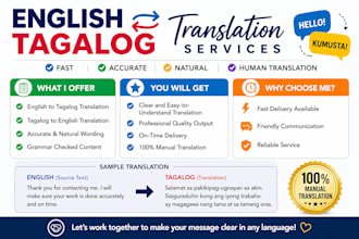 translate english to tagalog and tagalog to english