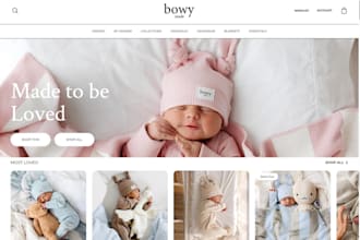 design kids clothing shopify store baby fashion clothing store clothing website