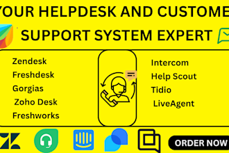 set up and automate your zendesk, freshdesk, or gorgias customer support