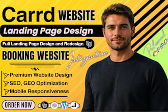 design carrd website, carrd, unbounce, instapage, leadpages landing page