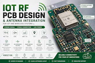 rf pcb and antenna integration for iot and wireless systems