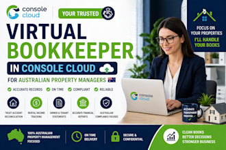be your virtual bookkeeper in console cloud for australian property managers