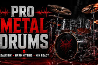record brutal metal drums death black thrash for your song