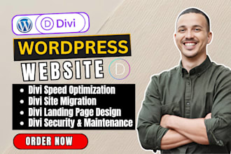 divi wordpress website development design redesign wordpress website divi theme