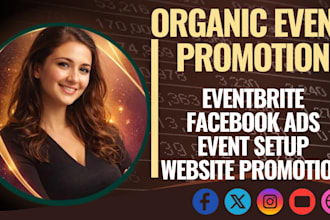 do event website prmotion, eventbrite marketing, webinar promotion ticke sales