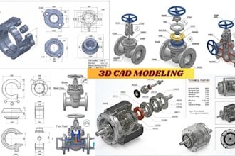 do 3d cad modeling mechanical design product design moldflow analysis prototype