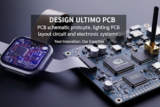 design pcb layout and circuit schematic