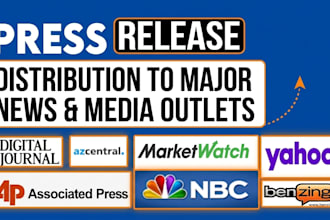distribute your press release to major news and media outlets