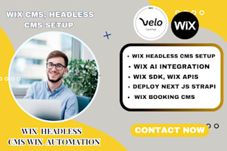 create deploy nextjs strapi websites with headless wix cms wix payload wordpress