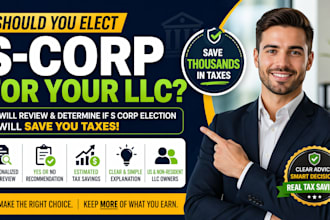 review your llc and determine if s corp election will save you taxes