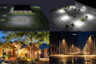 create lighting design, photometric plan and analysis using dialux evo and agi32