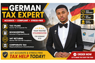 german tax filling corporate tax bookkeeping income tax steuerberater german vat
