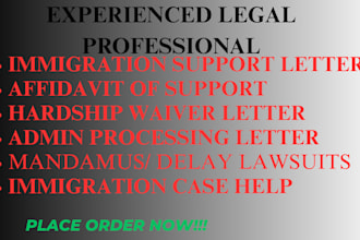 draft a strong letter to resolve administrative processing delays