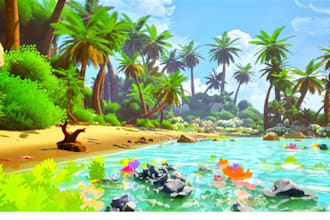 create 3d game environment, level design, game map and assets for unreal engine