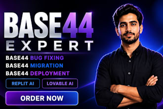 base44 expert, base44 debugging, base44 integration, base44 migration replit