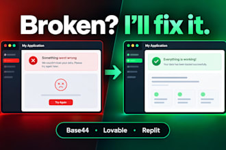 fix and secure your existing base44 app, harden  base44 app