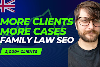 be your divorce lawyer SEO consultant for more clients