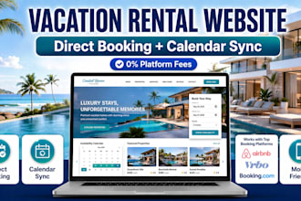 build vacation rental website direct booking calendar sync vrbo airbnb ical