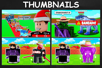 create roblox CTR thumbnails