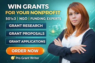 write nonprofit grant proposal 501c3 grant application and funding proposal
