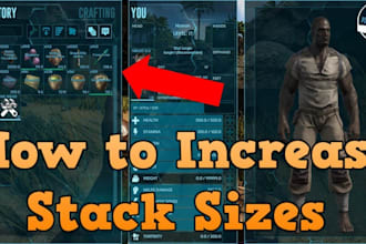 create a list of custom stack quantity for your ark servers