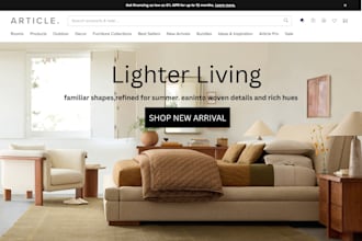 design furniture shopify store home decor store interior design sofas website